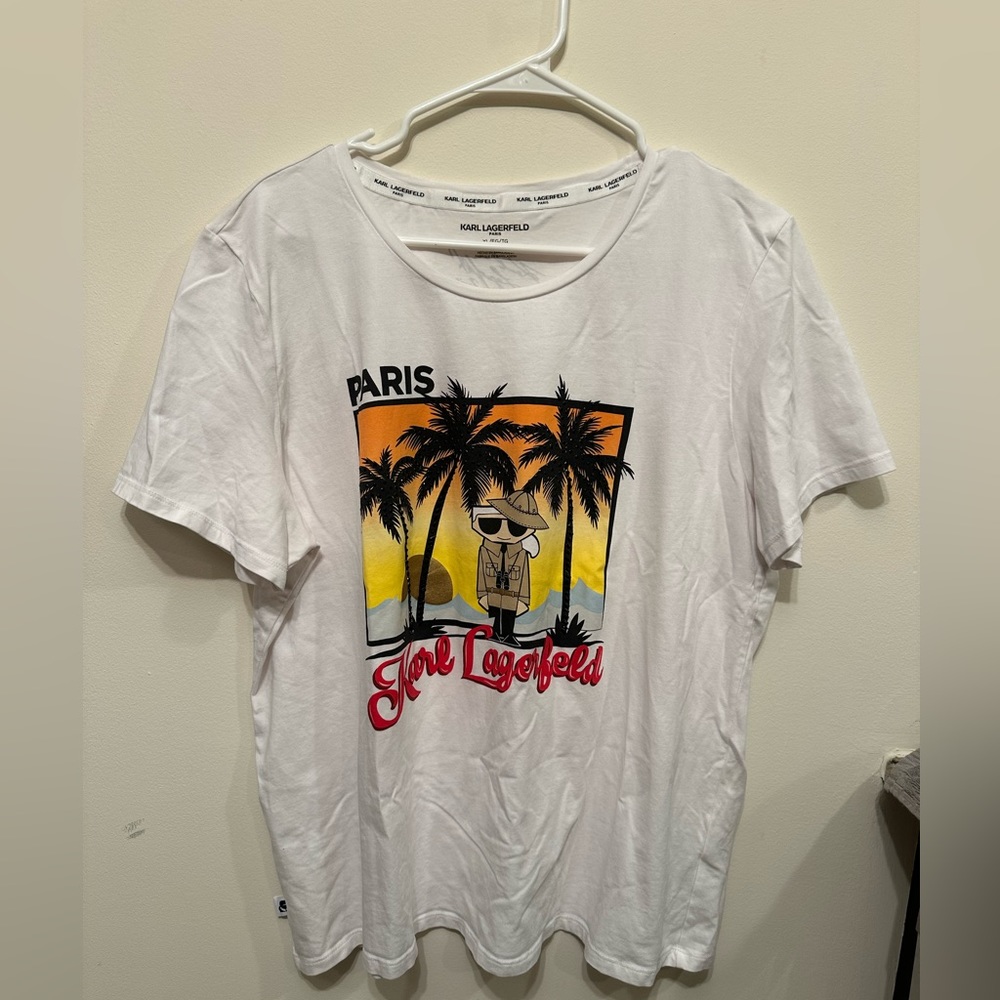 Karl Lagerfeld White Tshirt